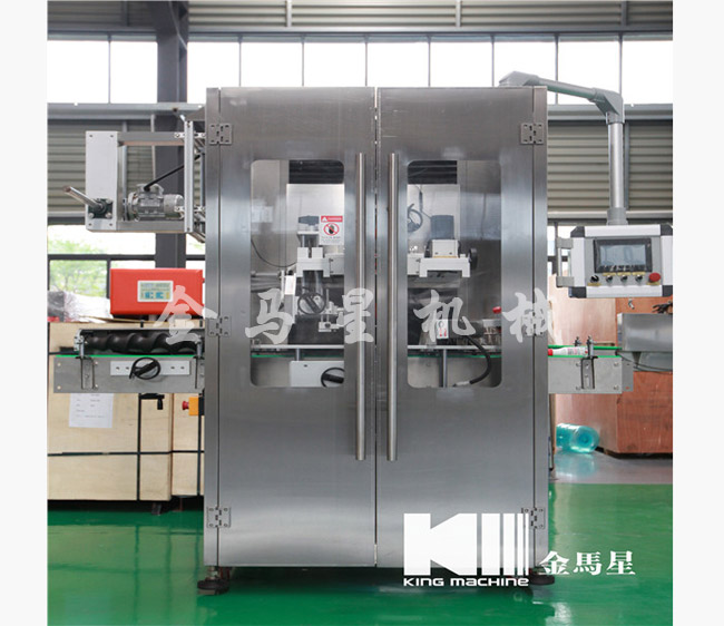 全自動套標(biāo)機適用于（圓瓶，方瓶，扁瓶，不規(guī)則形狀的瓶)